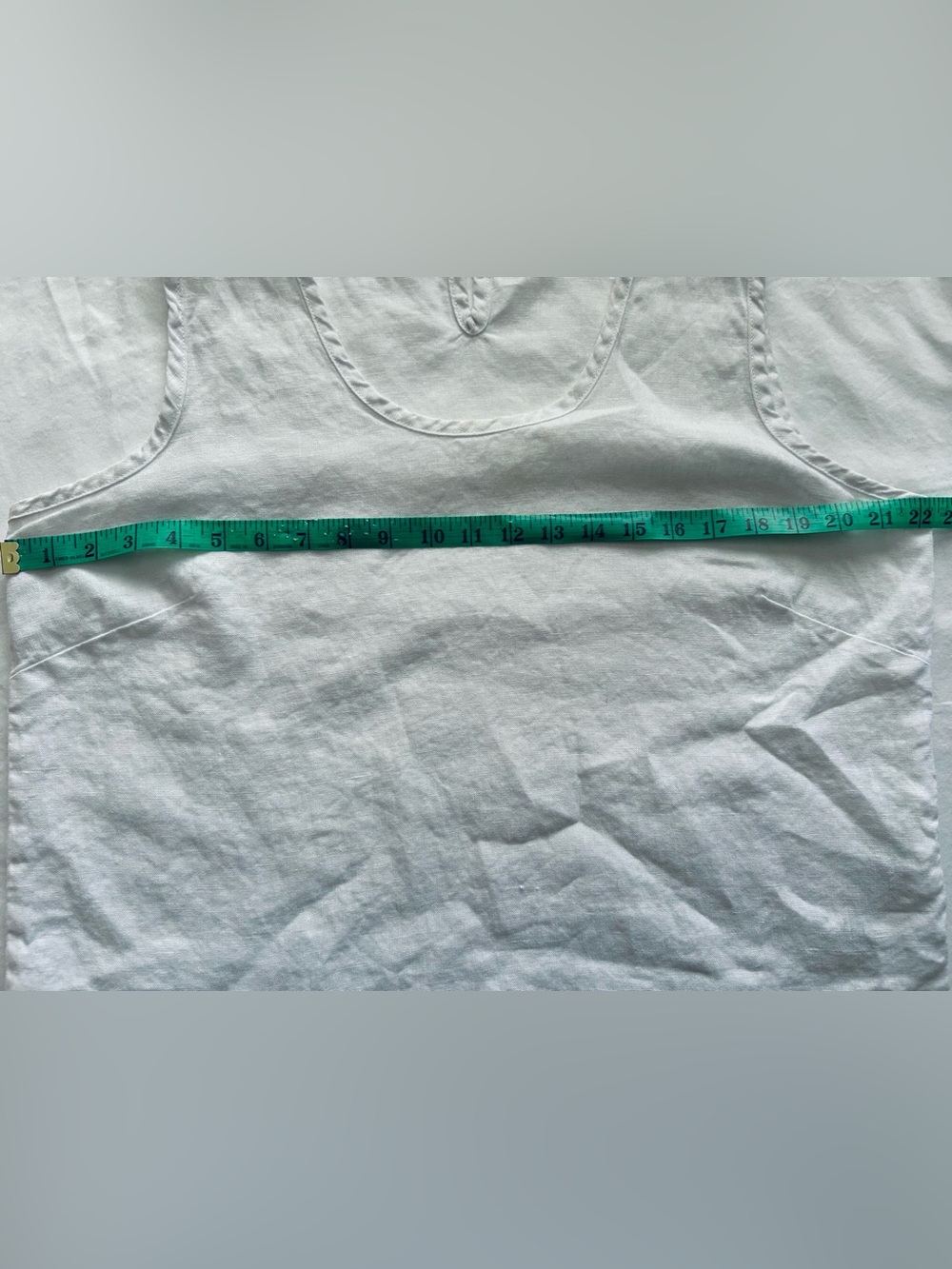 Dolcezza Linen Tunic Shell/Tank - Picture 8 of 8